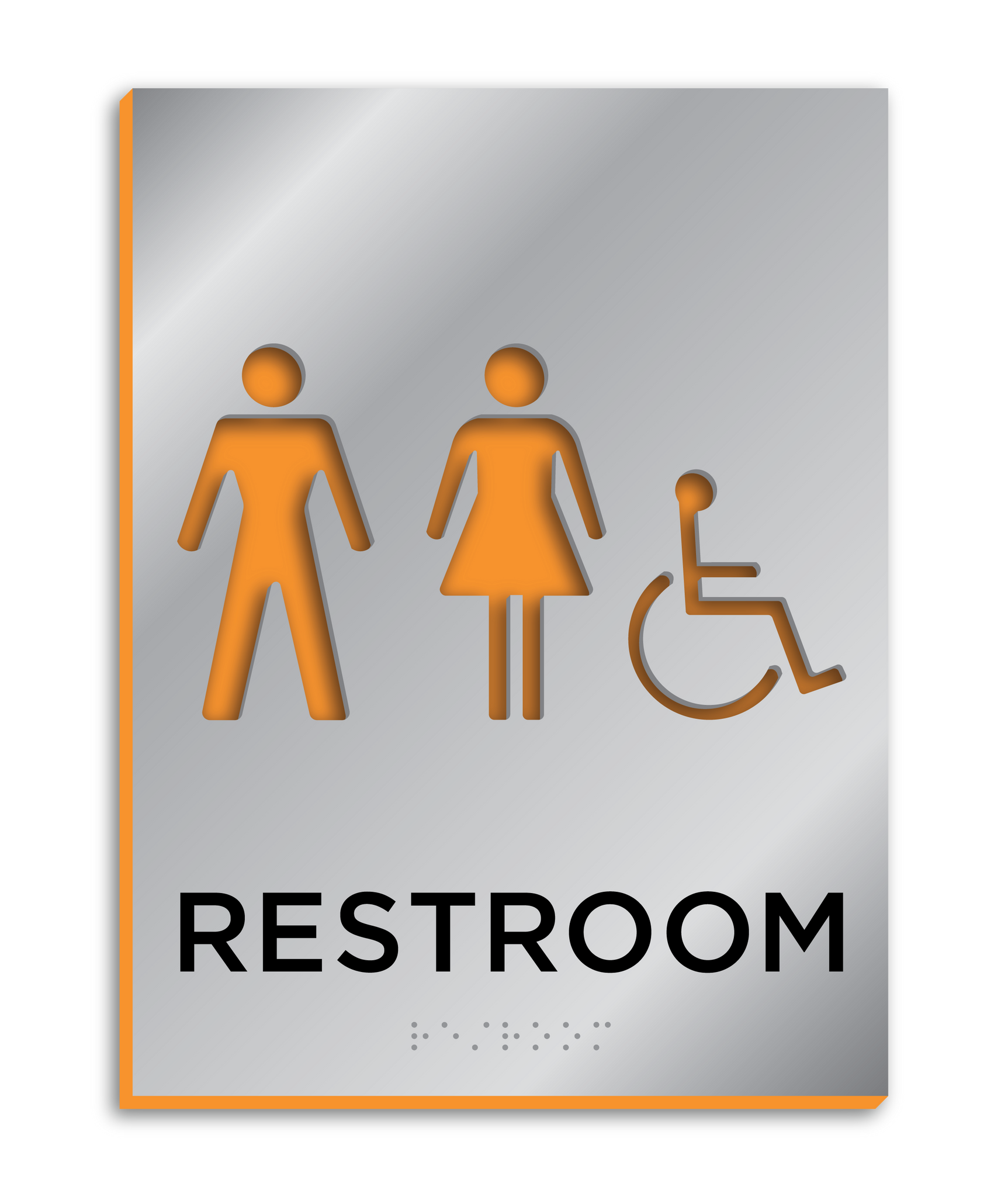 A Touch of Flair Restroom - Unisex Handicap Accessible