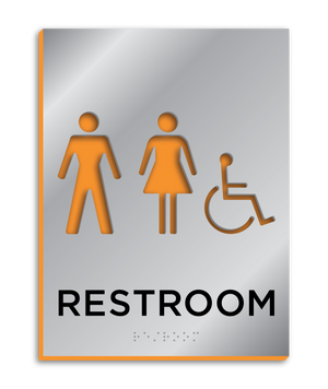 A Touch of Flair Restroom - Unisex Handicap Accessible