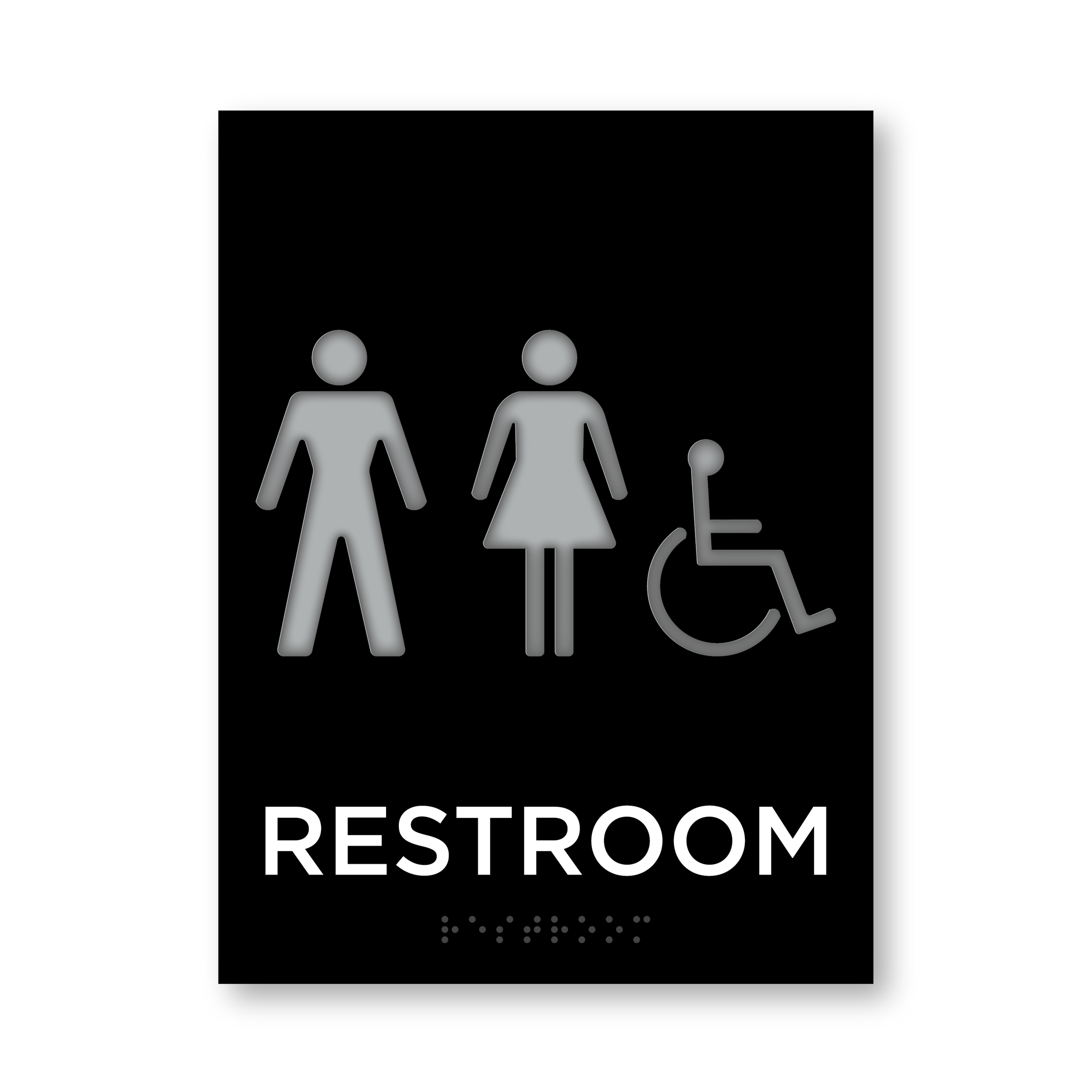 A Touch of Flair Restroom - Unisex Handicap Accessible