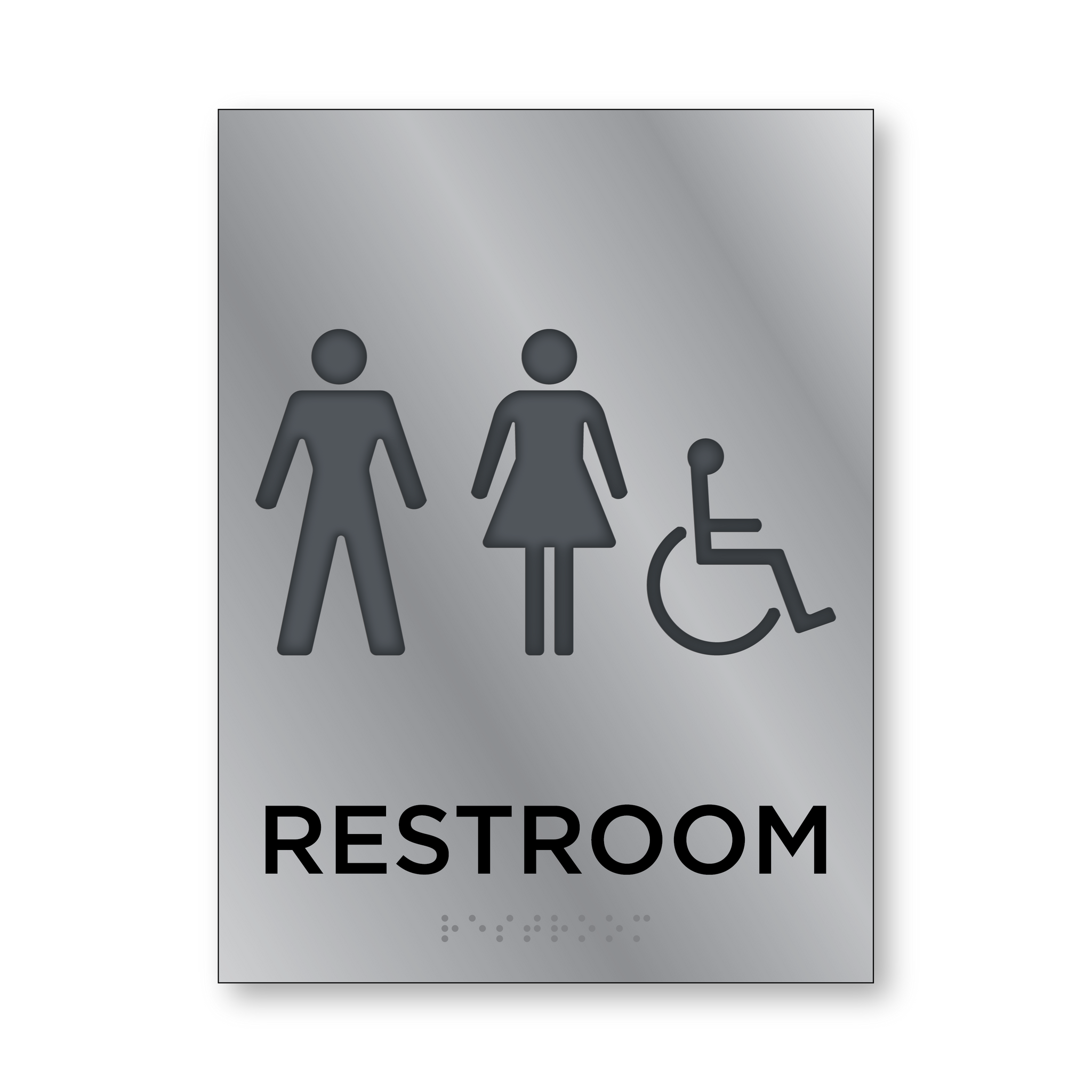 A Touch of Flair Restroom - Unisex Handicap Accessible
