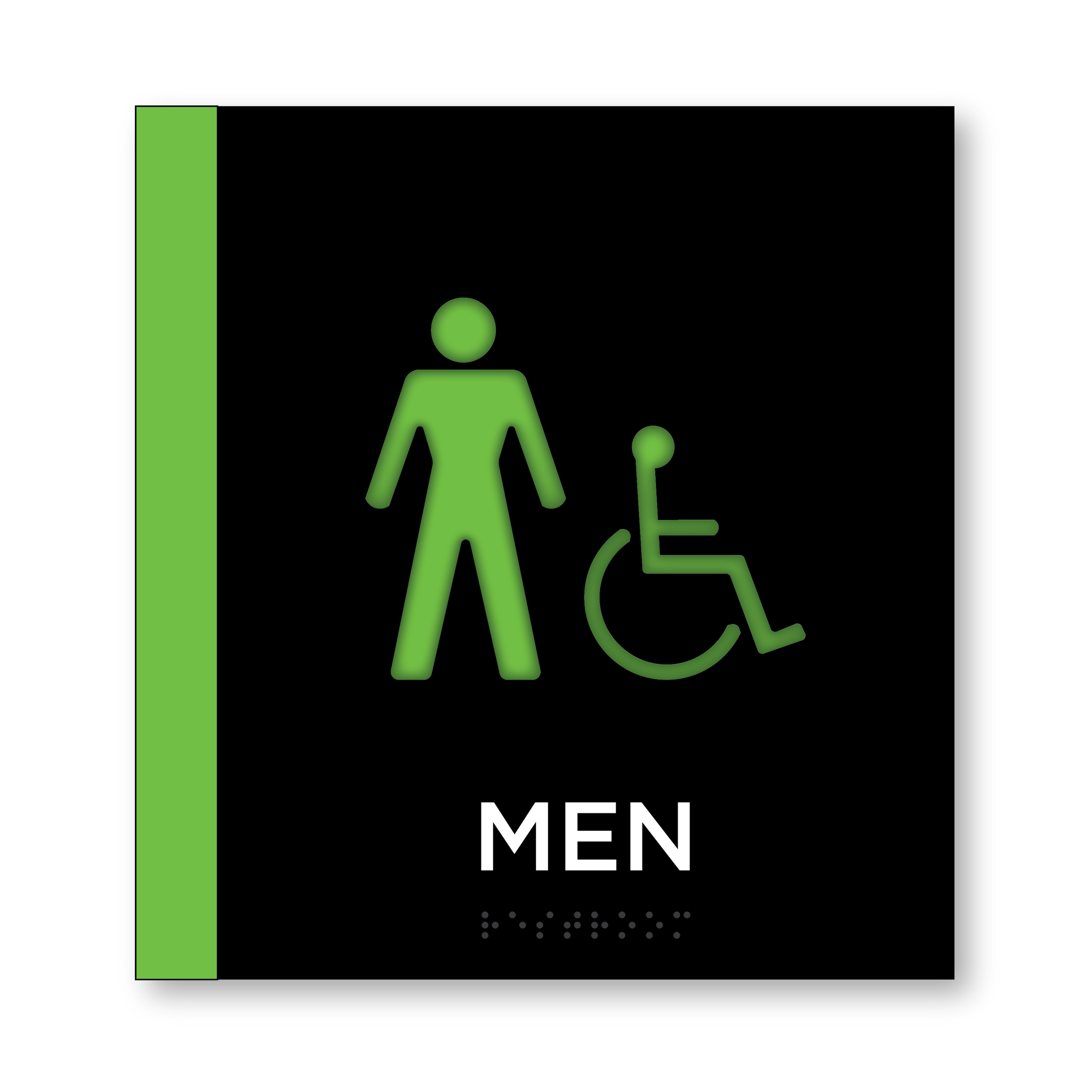 Bookmarked- Men Handicap Accessible