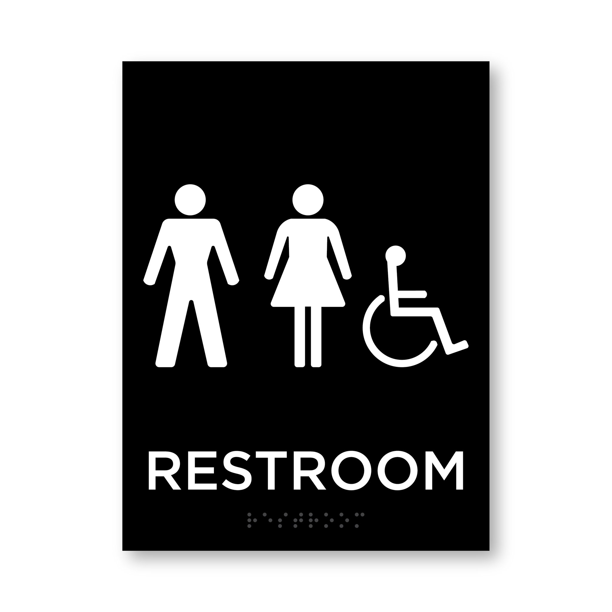 The Basics Restroom - Unisex Handicap Accessible