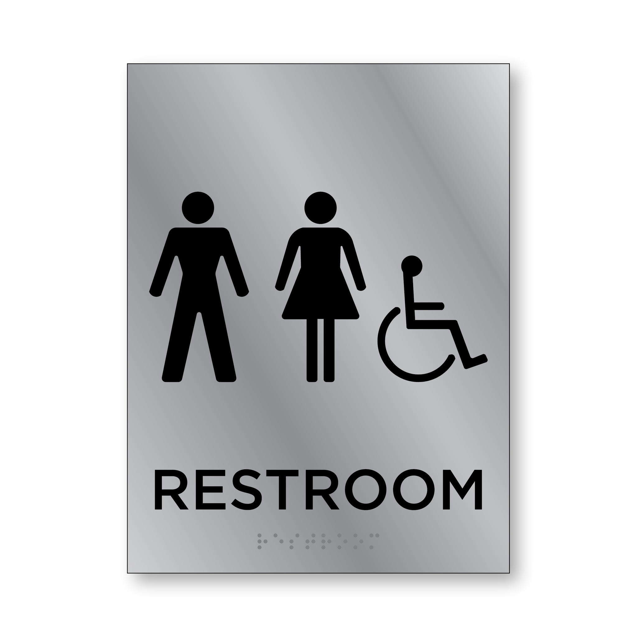 The Basics Restroom - Unisex Handicap Accessible