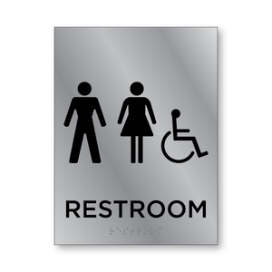 The Basics Restroom - Unisex Handicap Accessible