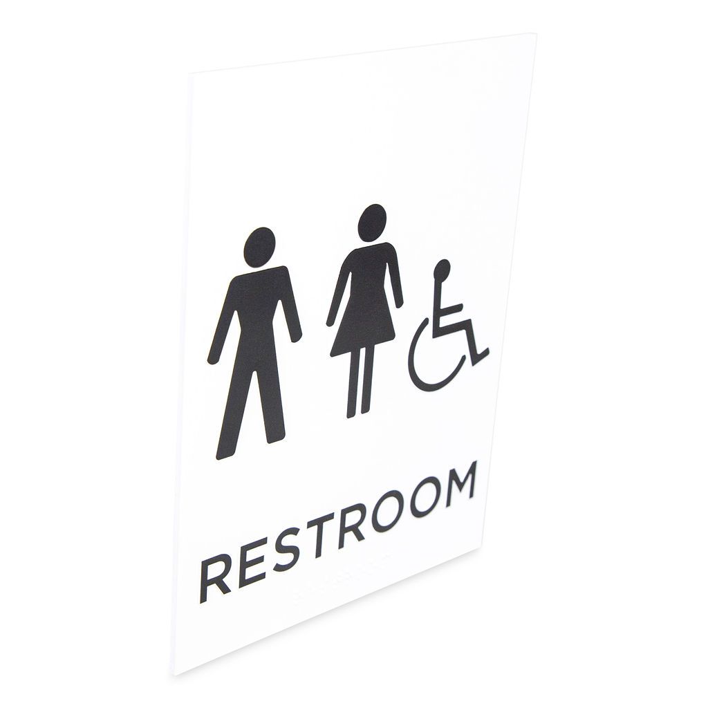 The Basics Restroom - Unisex Handicap Accessible