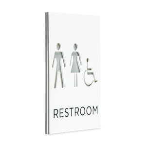 A Touch of Flair Restroom - Unisex Handicap Accessible